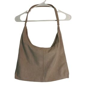 NWOT Slouchy Shoulder Crescent Bag Tan Women's Bag